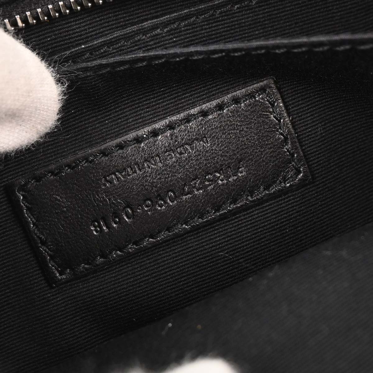 Saint Laurent Black Lou Belt Bag - Image 10