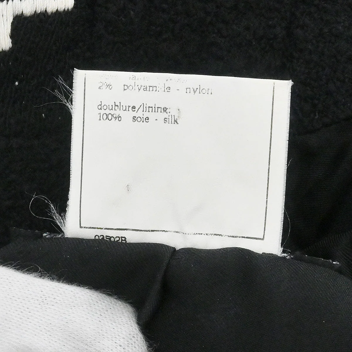 Chanel 1995 Single Breasted Jacket Black #38 - Image 11