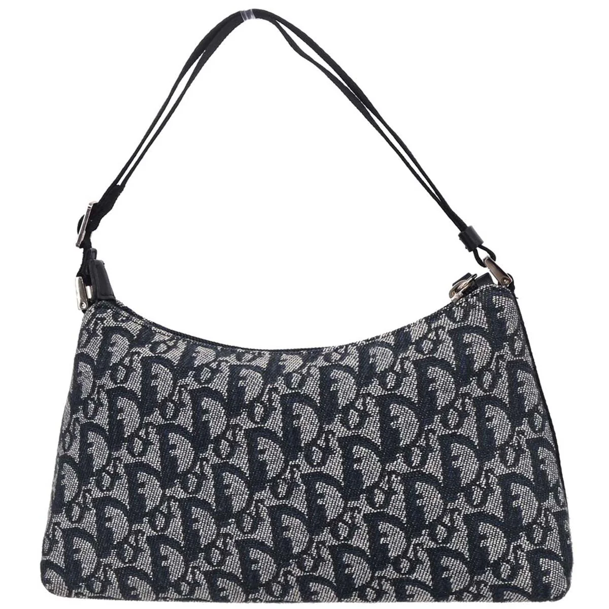 Christian Dior Navy Trotter Handbag - Image 2