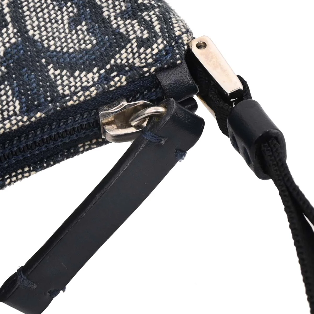 Christian Dior Navy Trotter Handbag - Image 6