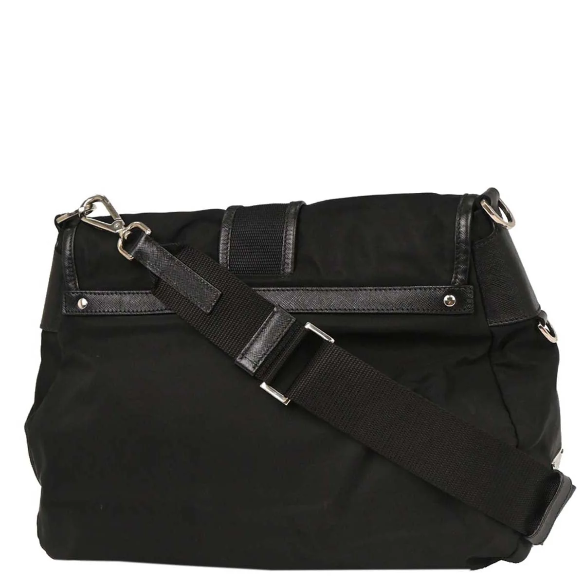Prada Black Nylon Shoulder Bag - Image 2