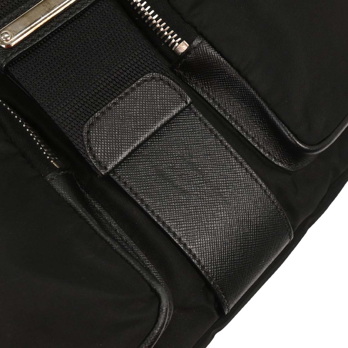 Prada Black Nylon Shoulder Bag - Image 3
