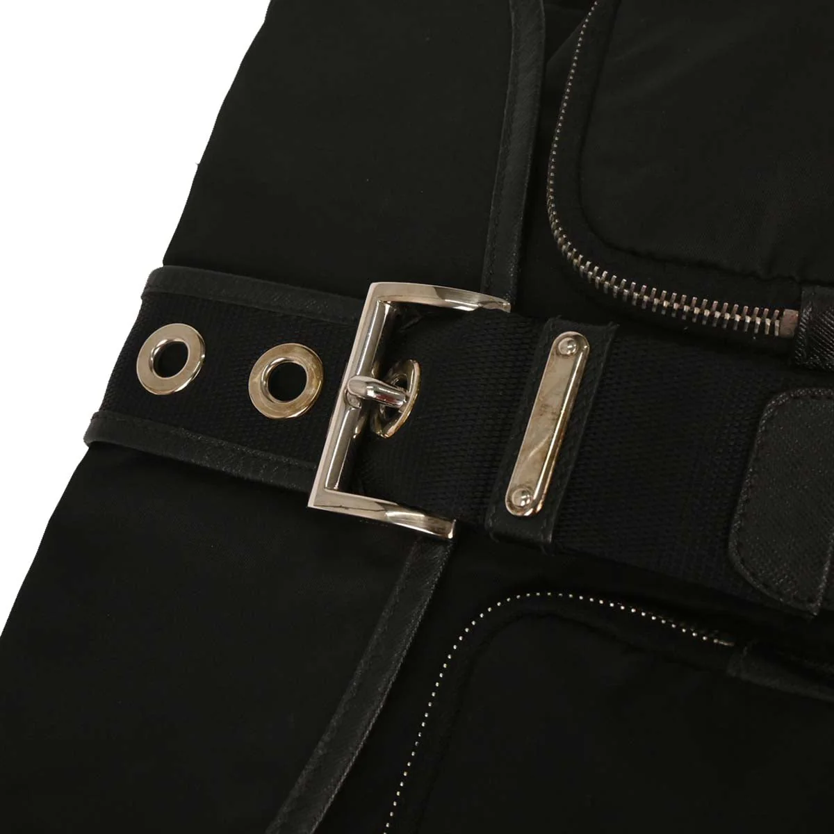 Prada Black Nylon Shoulder Bag - Image 5