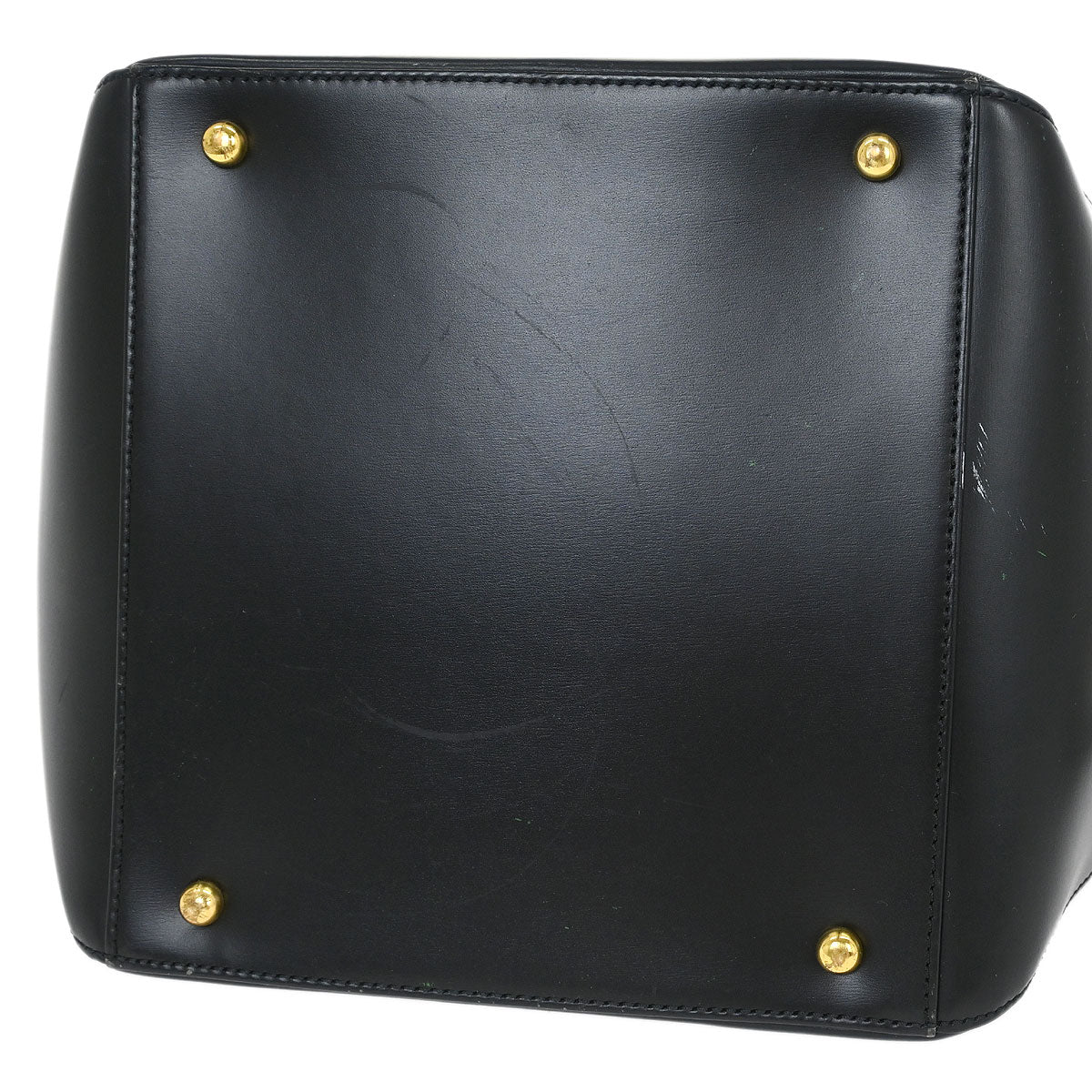 Cartier Black Leather Panthere 2way Shoulder Tote Handbag - Image 3
