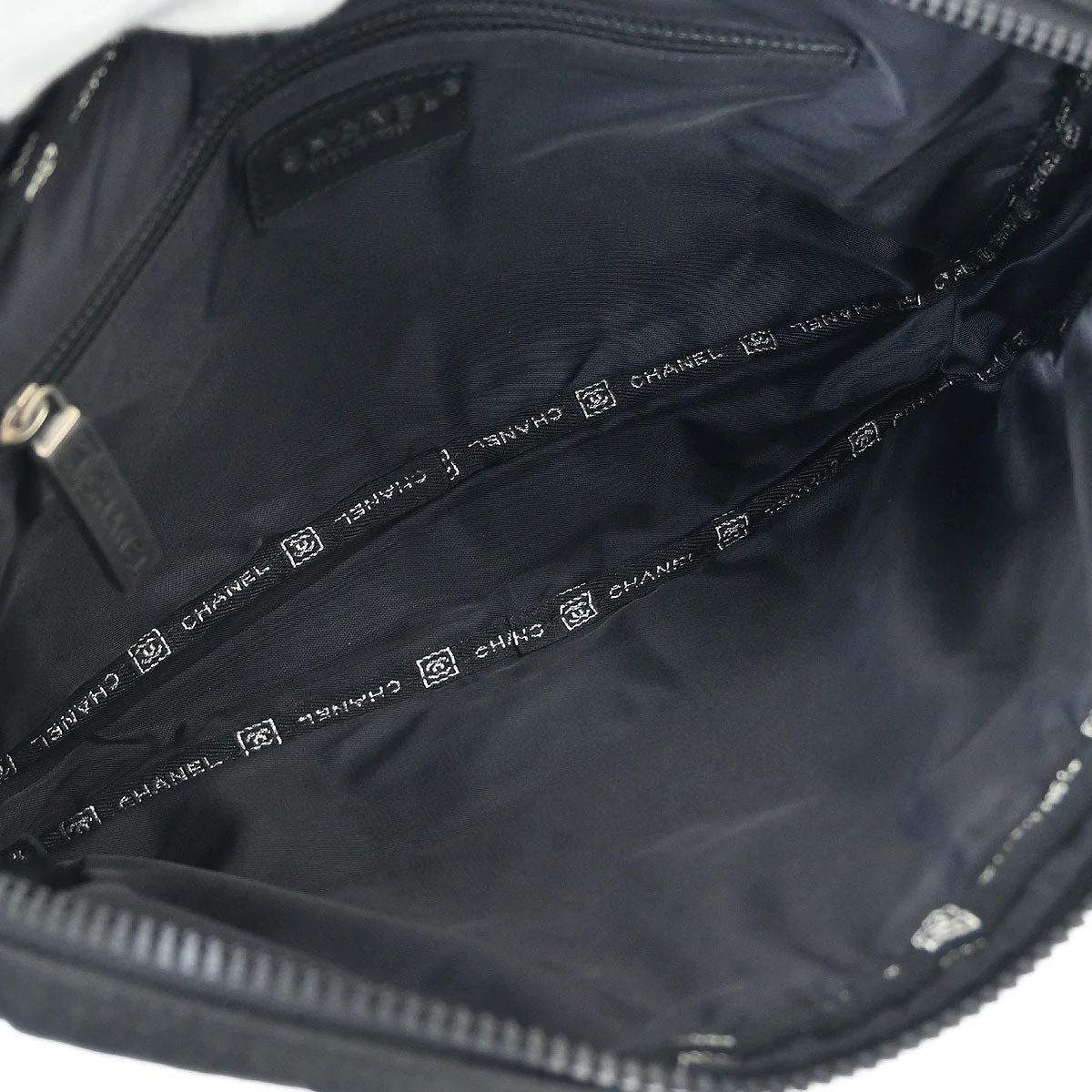 Chanel Black Nylon Sport Line Choco Bar Backpack - Image 7