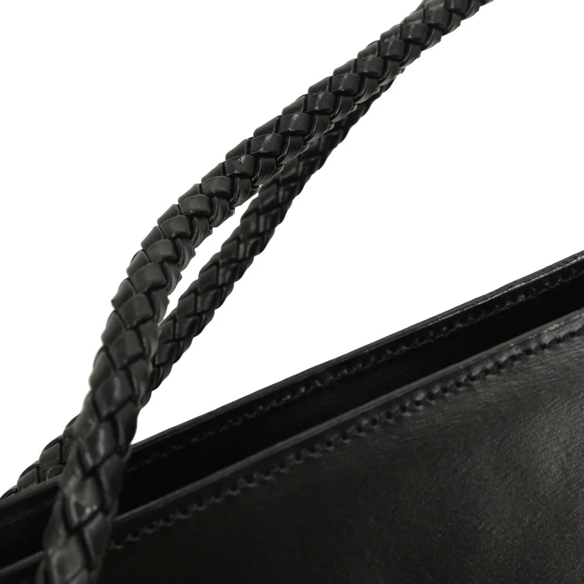 Cartier Black Leather Panthere Tote Handbag - Image 6