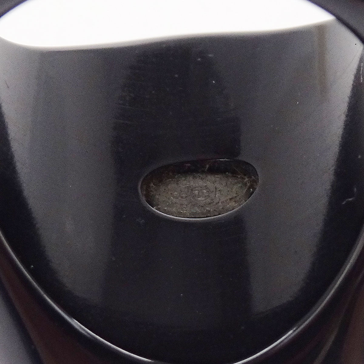 Chanel Ring Black Acrylic #53 03P - Image 4