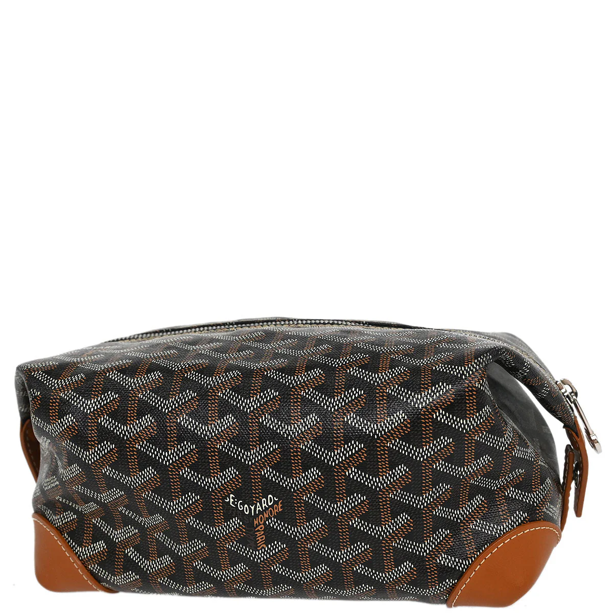 Goyard Black Boeing 25 Trousse Pouch Clutch Bag - Image 2