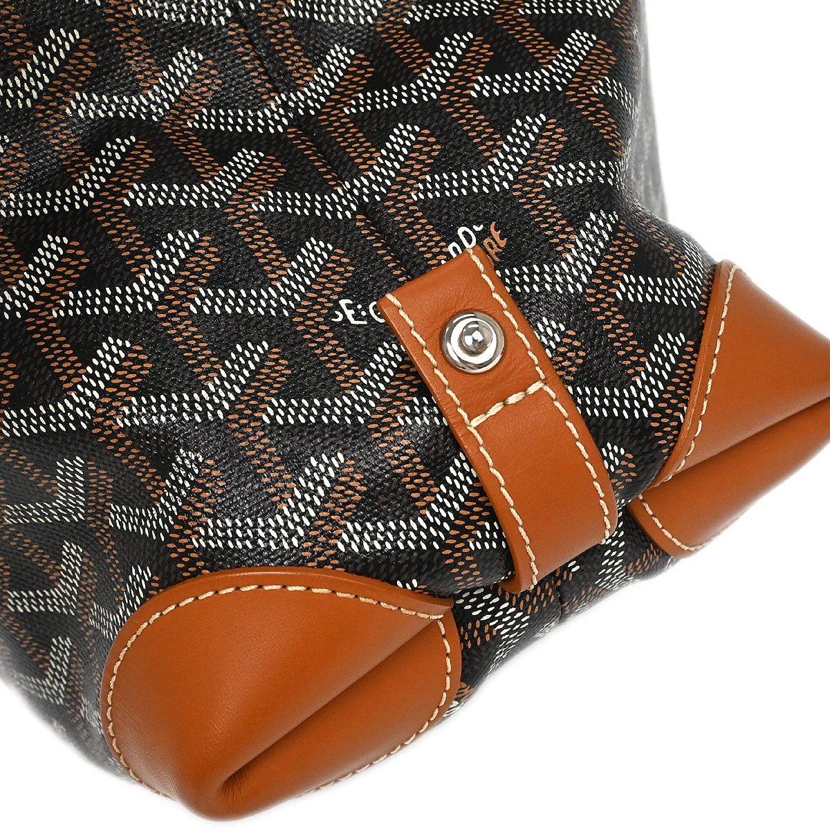 Goyard Black Boeing 25 Trousse Pouch Clutch Bag - Image 6