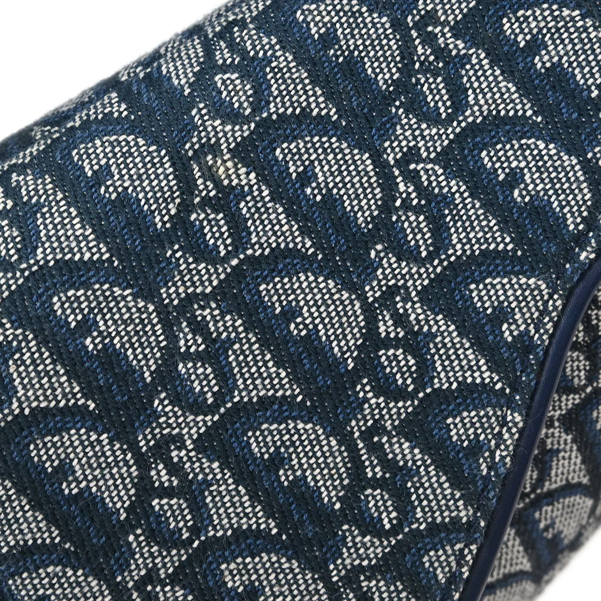 Christian Dior Navy Trotter Saddle Handbag - Image 4