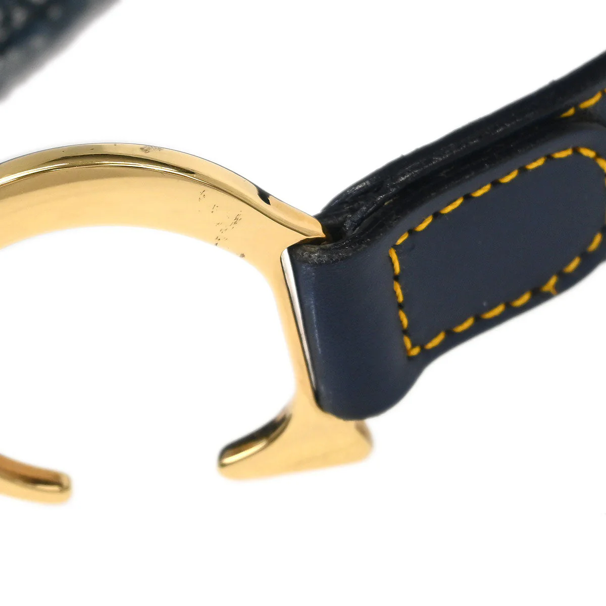 Christian Dior Navy Trotter Saddle Handbag - Image 6