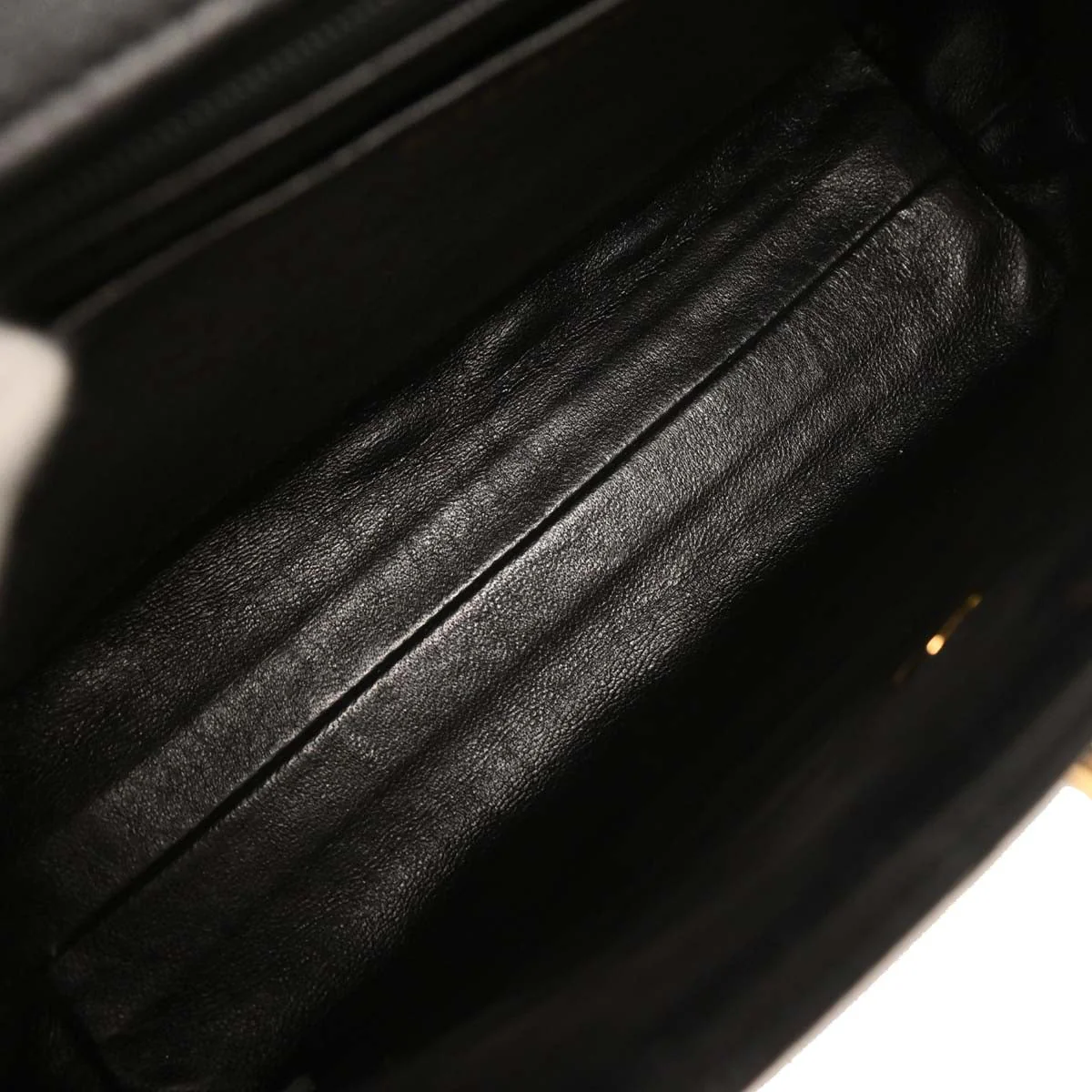 Chanel 1996-1997 Black Caviar Kelly Handbag - Image 8
