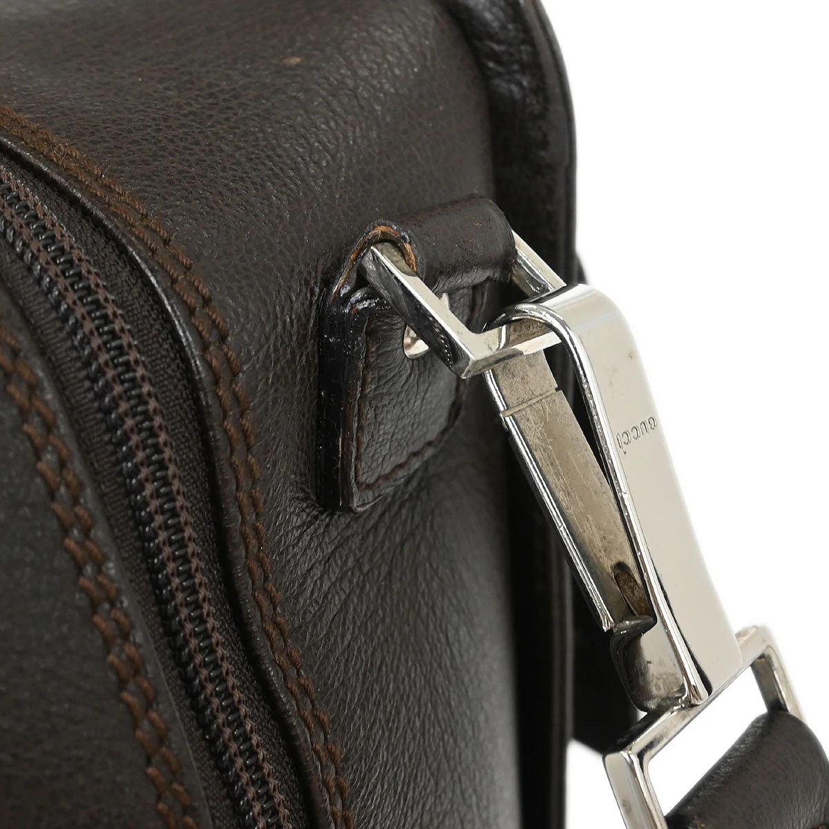 Gucci Brown 2way Shoulder Handbag - Image 3