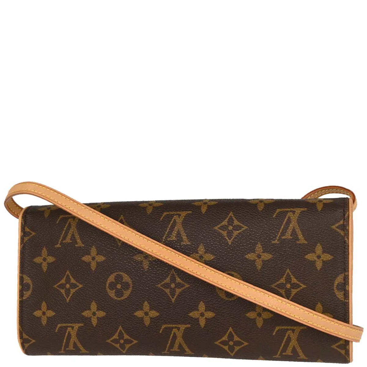 Louis Vuitton Monogram Pochette Twin GM Crossbody Bag M51852 - Image 2