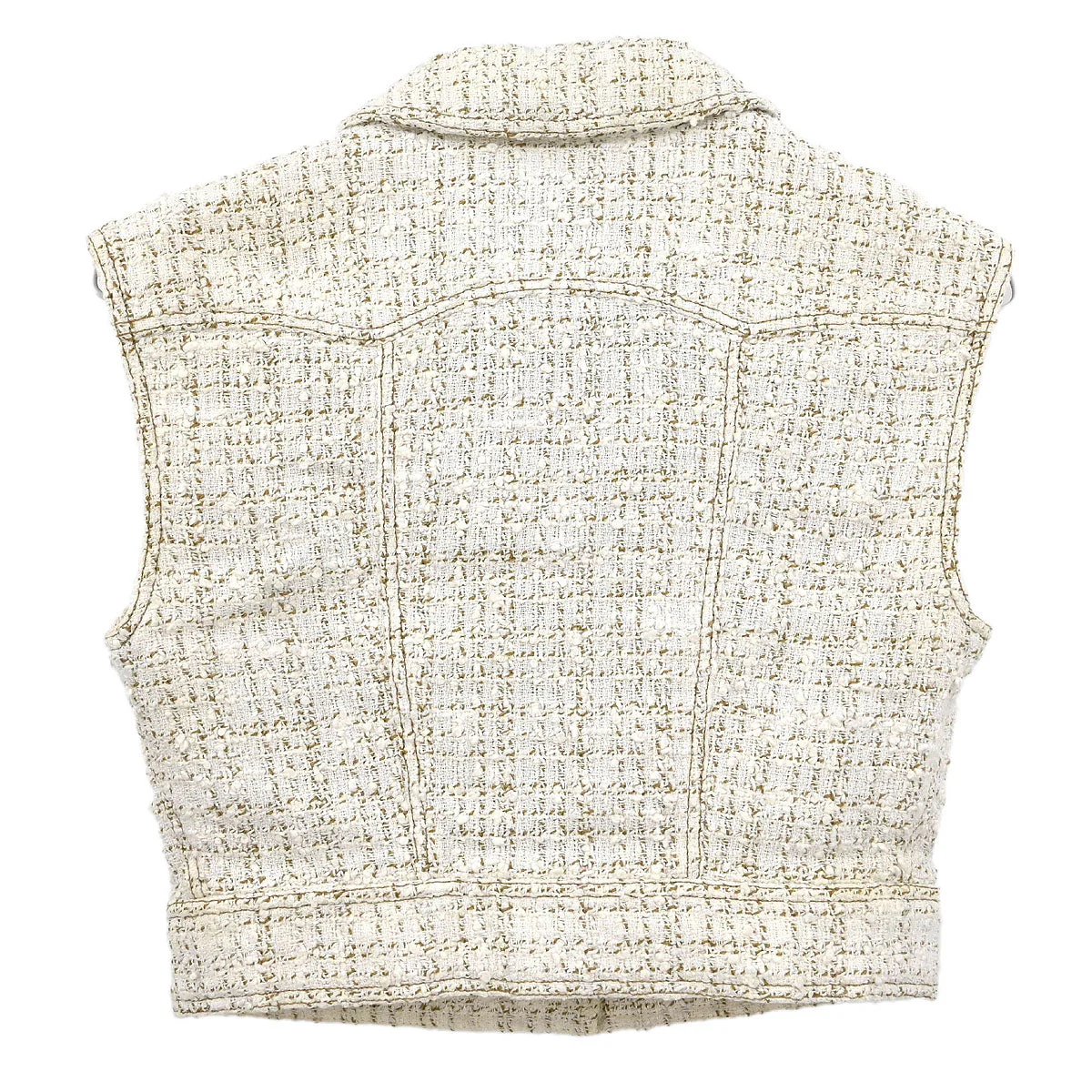Chanel 2001 Sleeveless Vest Off-white #38 - Image 2