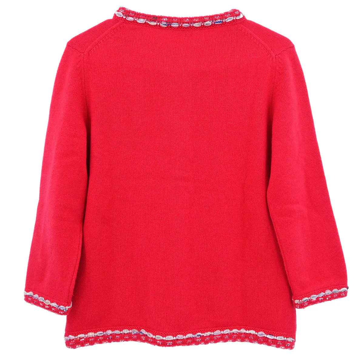 Chanel Cardigan Red - Image 2