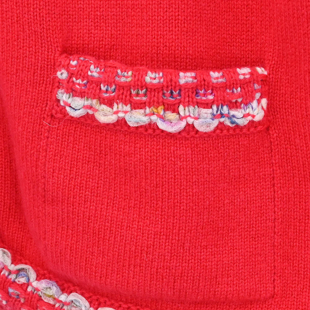 Chanel Cardigan Red - Image 6