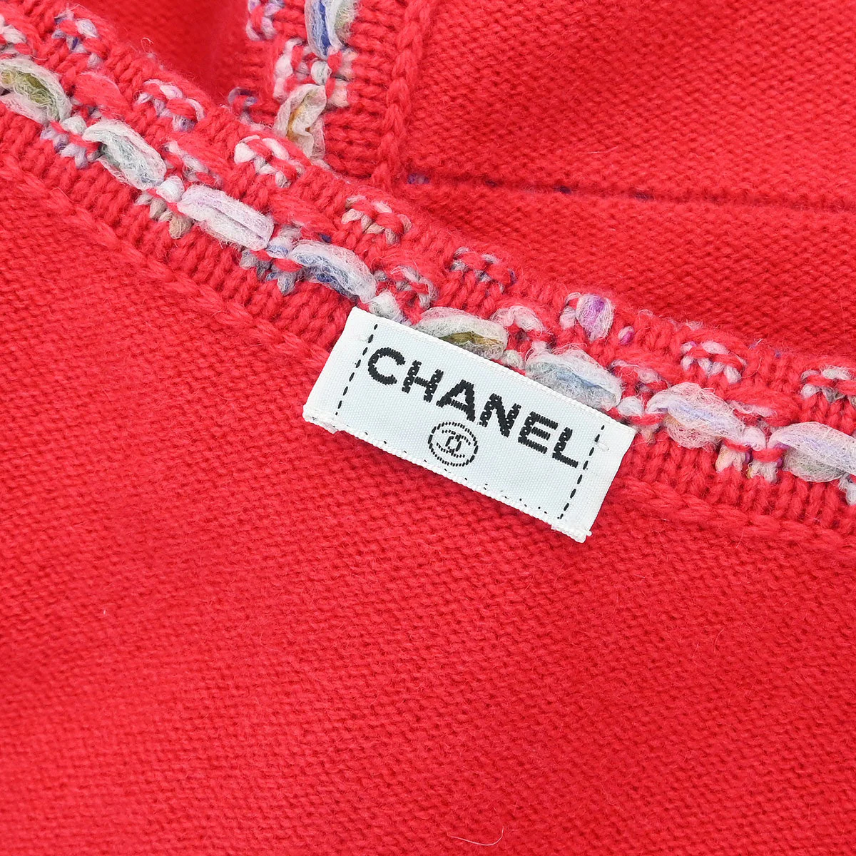 Chanel Cardigan Red - Image 9
