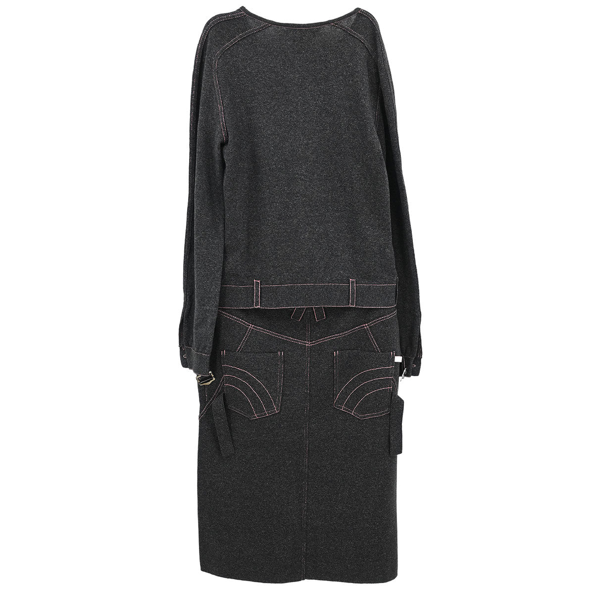 Christian Dior 2003 Setup Suit Cardigan Skirt #36 #38 - Image 2