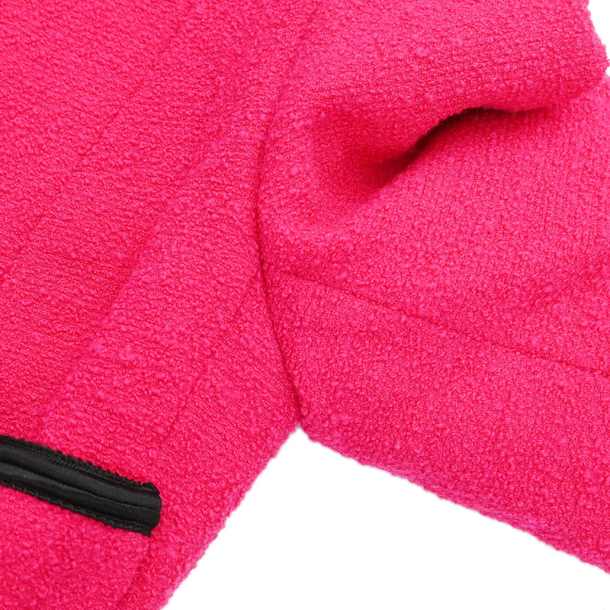 Chanel Setup Suit Jacket Skirt Pink Black #36 - Image 4