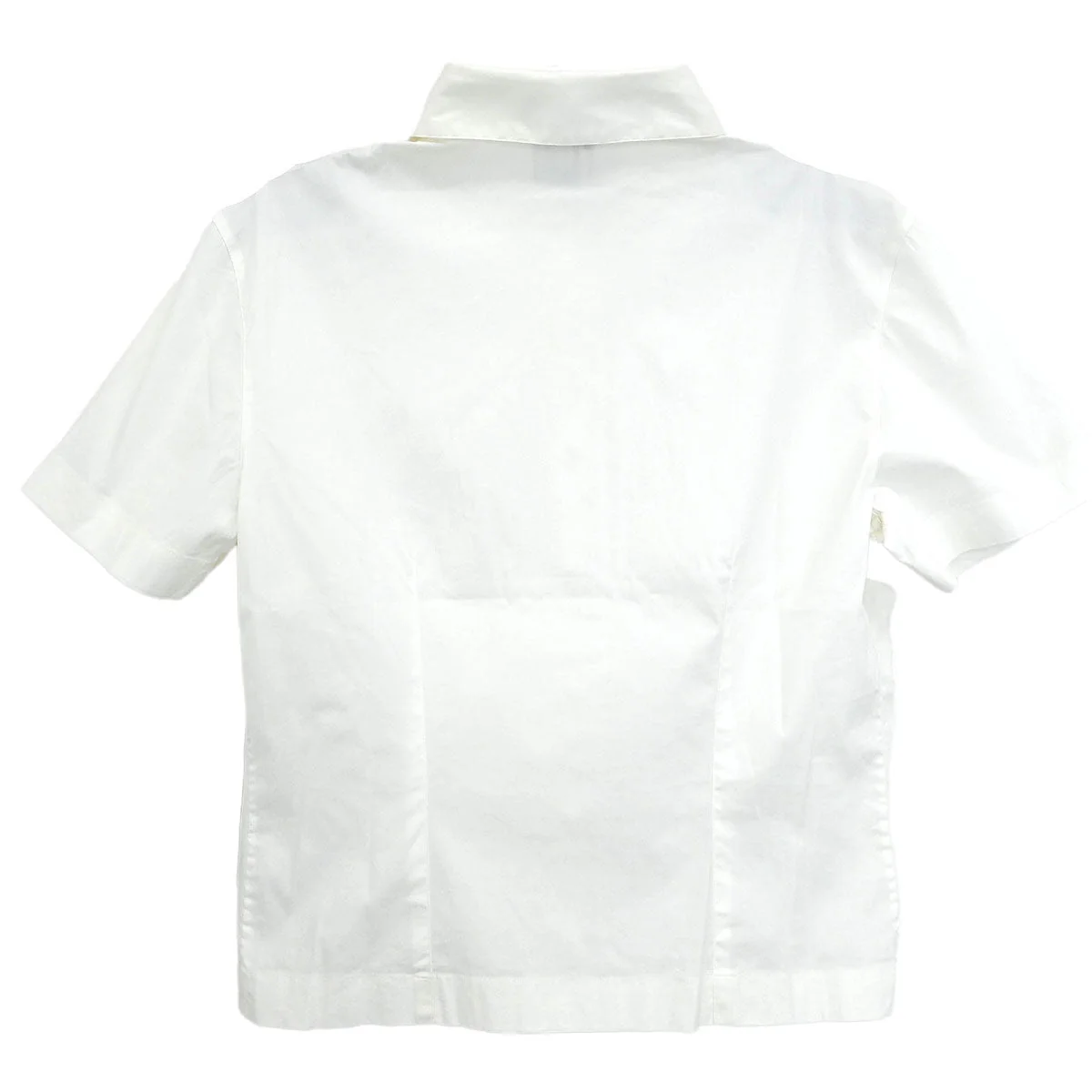 Chanel 2000 Shirt Blouse White #42 - Image 2