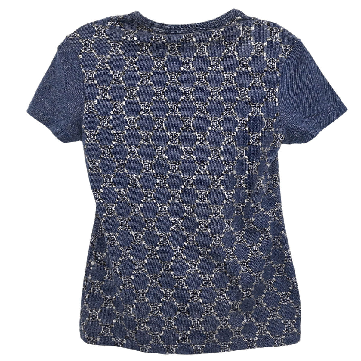 Celine Macadam T-shirt Navy #M - Image 2