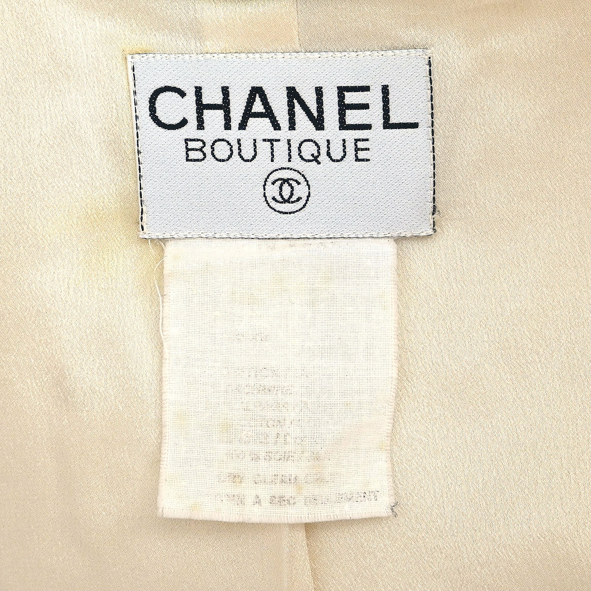 Chanel Jacket Ivory - Image 8