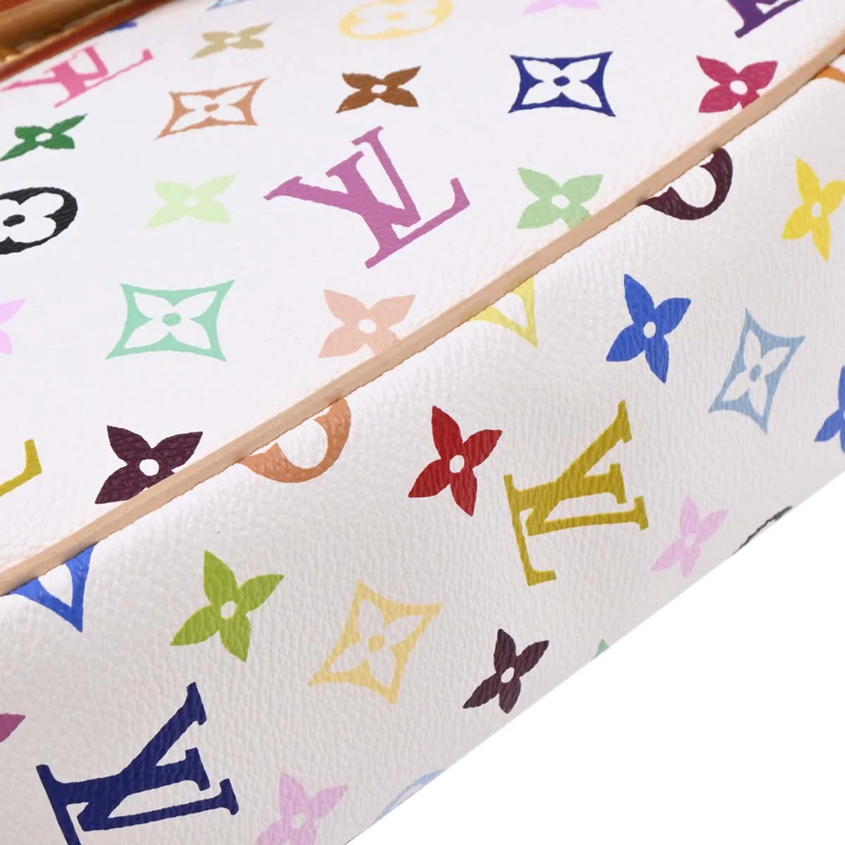 Louis Vuitton 2004 White Monogram Multicolor Sologne M92661 - Image 3