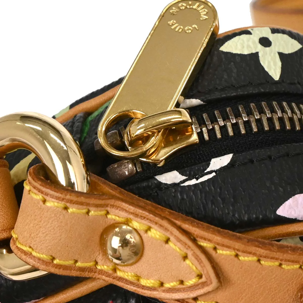 Louis Vuitton Black Monogram Multicolor Rift Shoulder Bag M40056 - Image 6