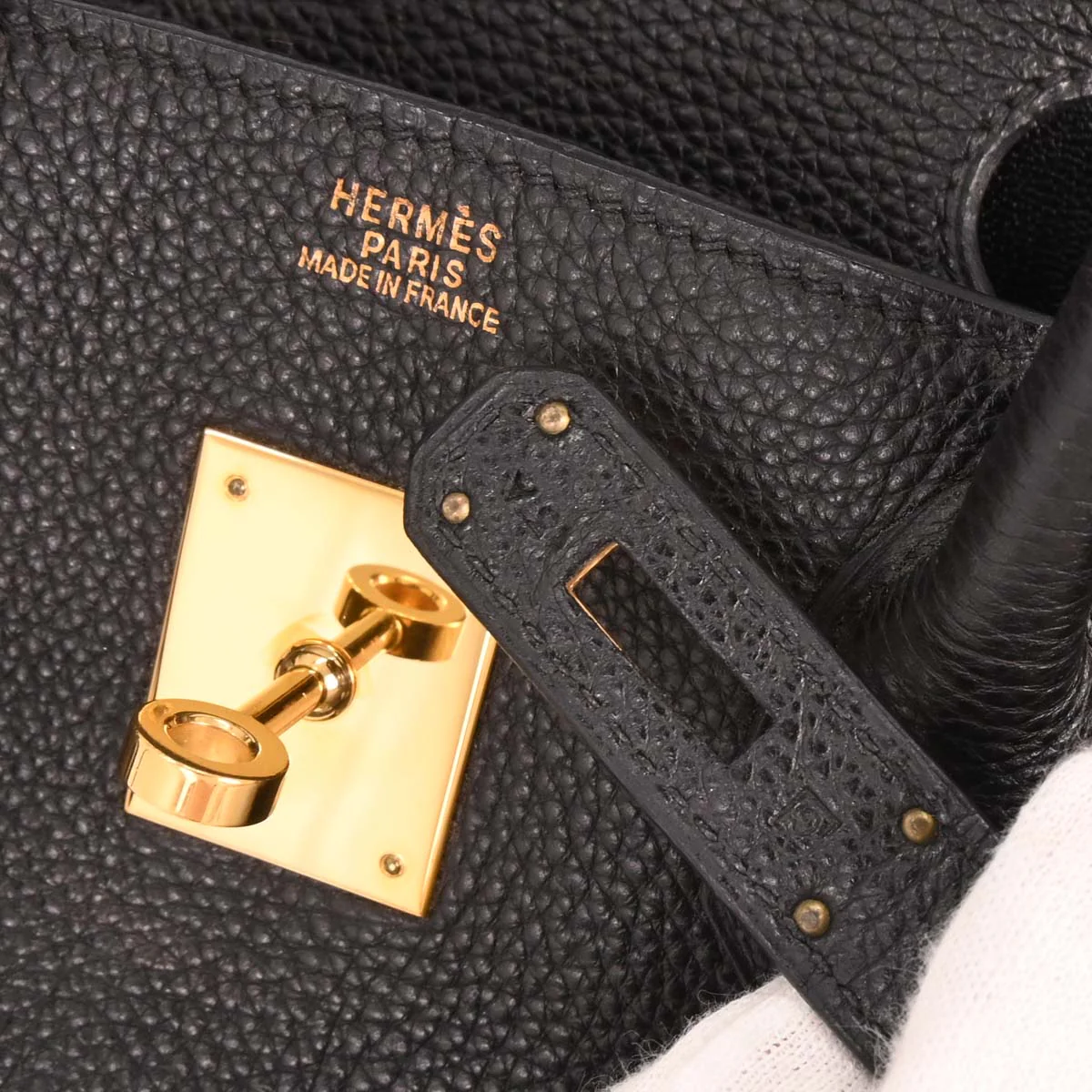 Hermes Black Togo Birkin 30 Handbag - Image 10