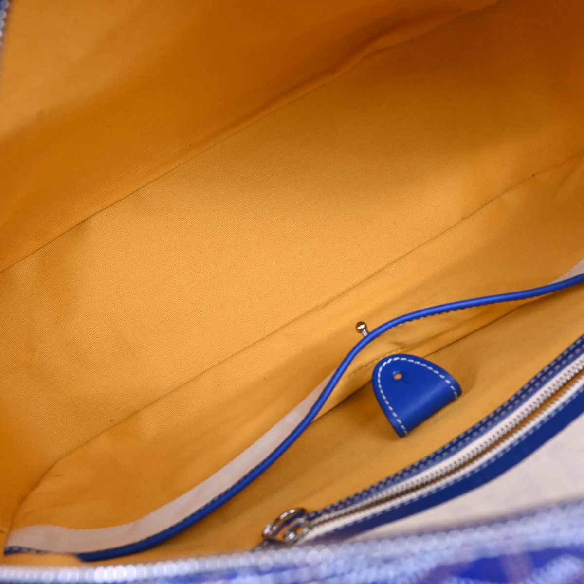 Goyard Blue Saint Jeanne GM Handbag - Image 7