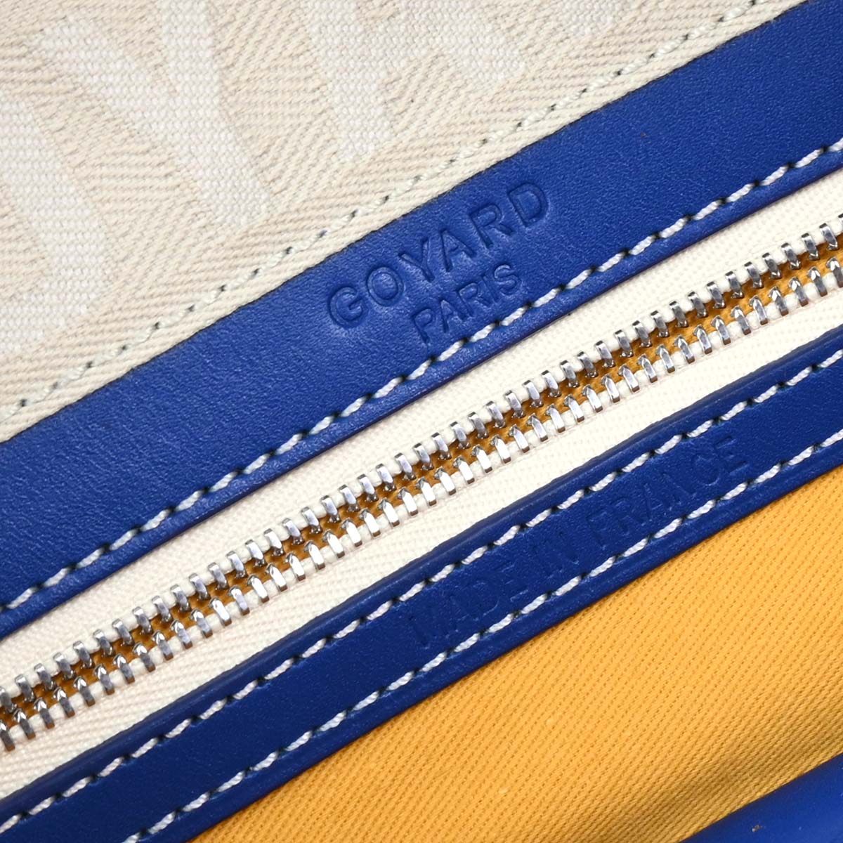 Goyard Blue Saint Jeanne GM Handbag - Image 8