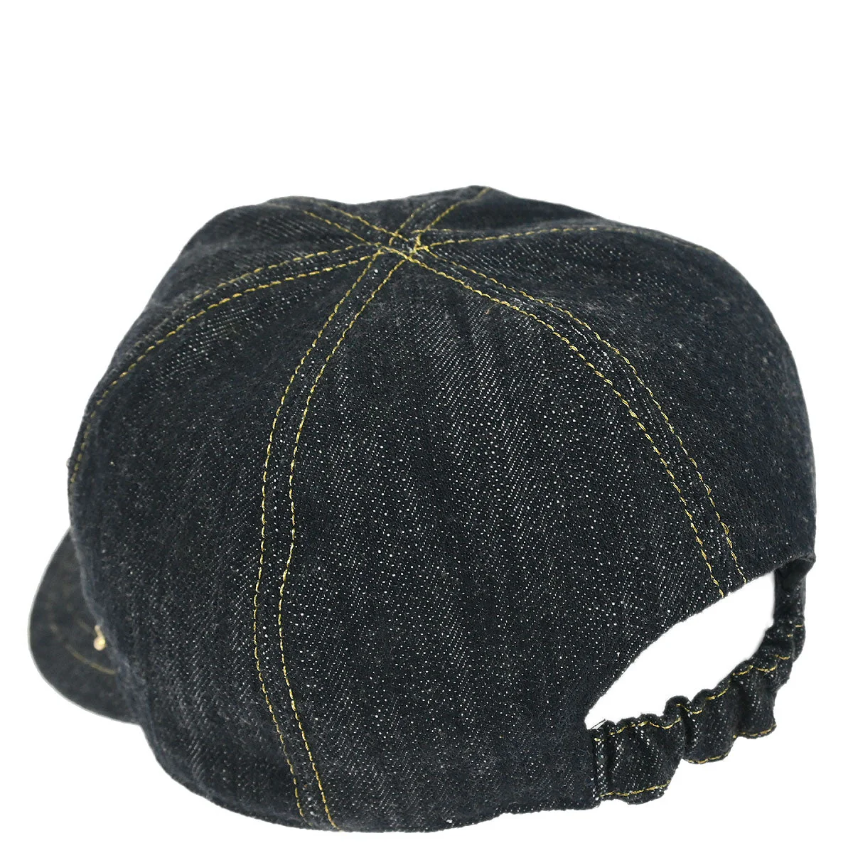 Chanel Cap Hat Denim Navy #M Small Good - Image 3