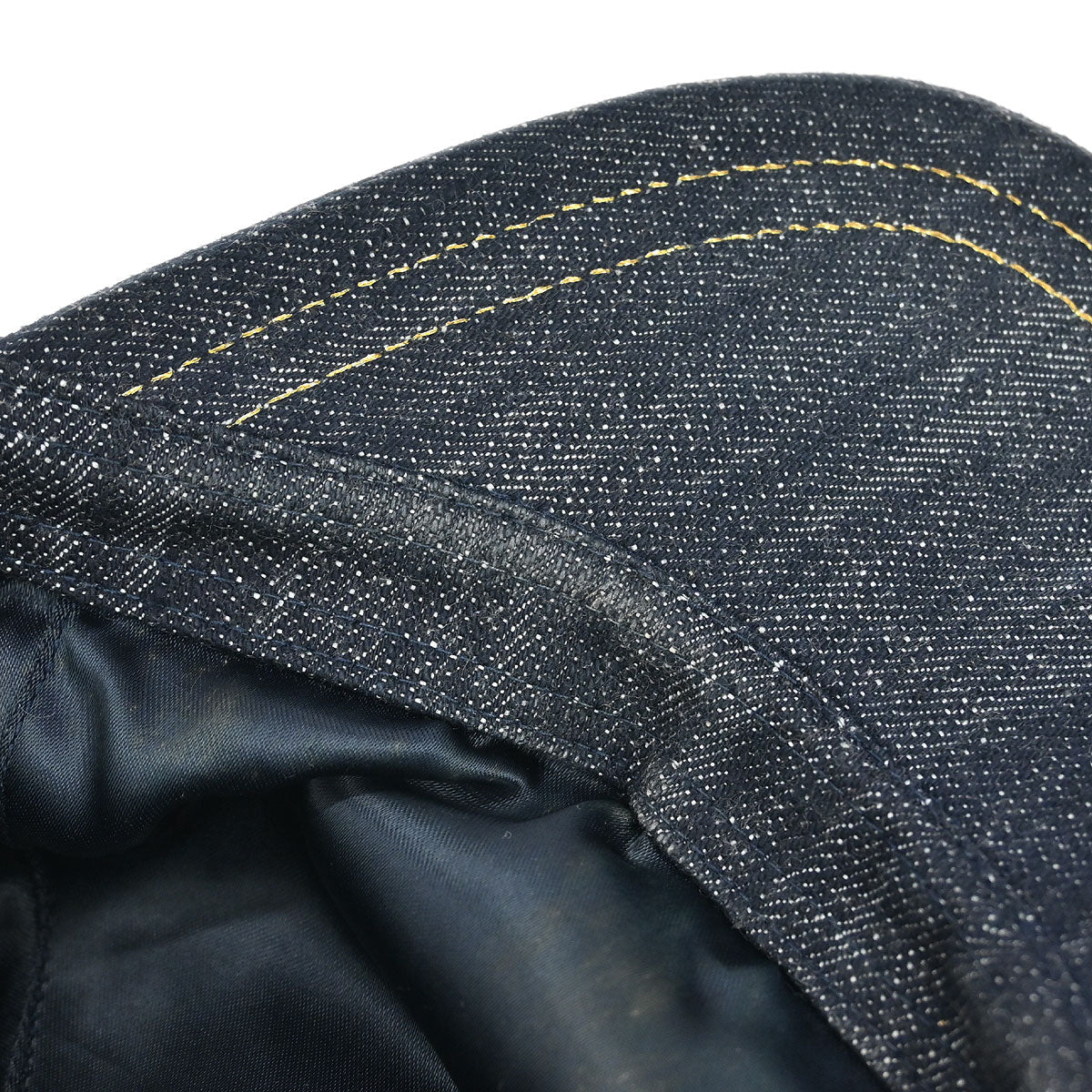 Chanel Cap Hat Denim Navy #M Small Good - Image 7