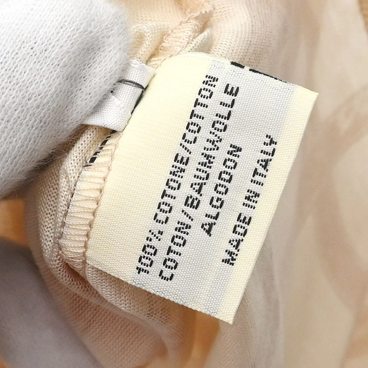 Hermes T-shirt Top Light Beige #S - Image 10