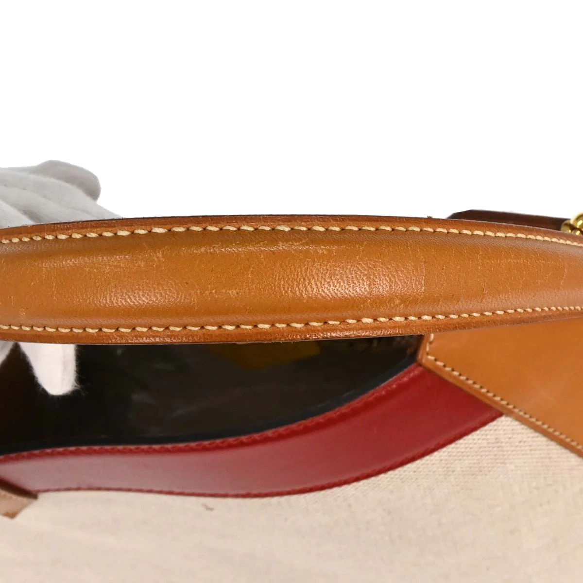 Hermes Natural Toile H Himalaya Handbag - Image 4