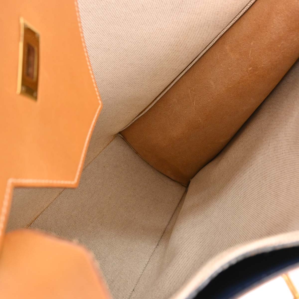 Hermes Natural Toile H Himalaya Handbag - Image 8