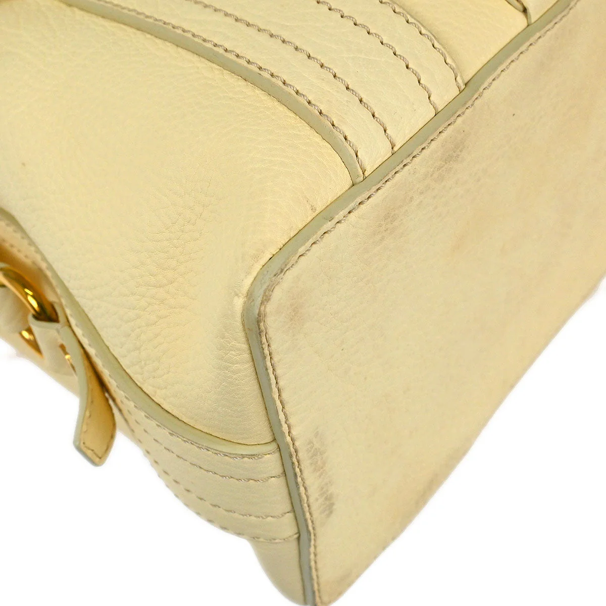 Celine Cream Handbag - Image 4
