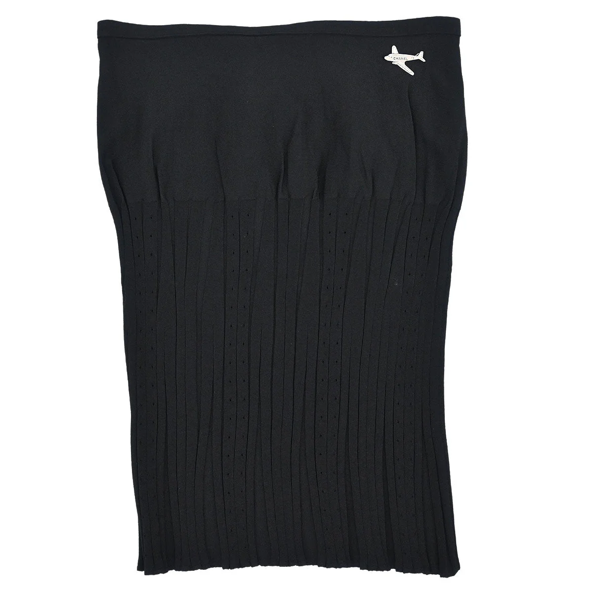 Chanel Airplane Tube Top Black #38