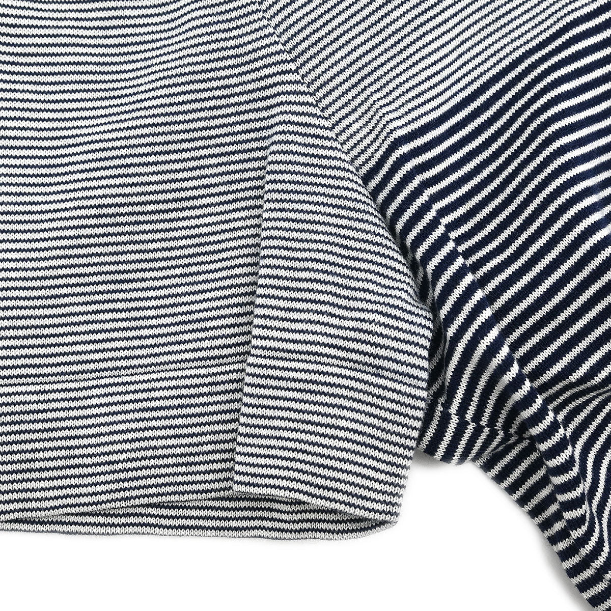 Chanel Short Sleeve Polo Shirt Top Navy #38 - Image 6