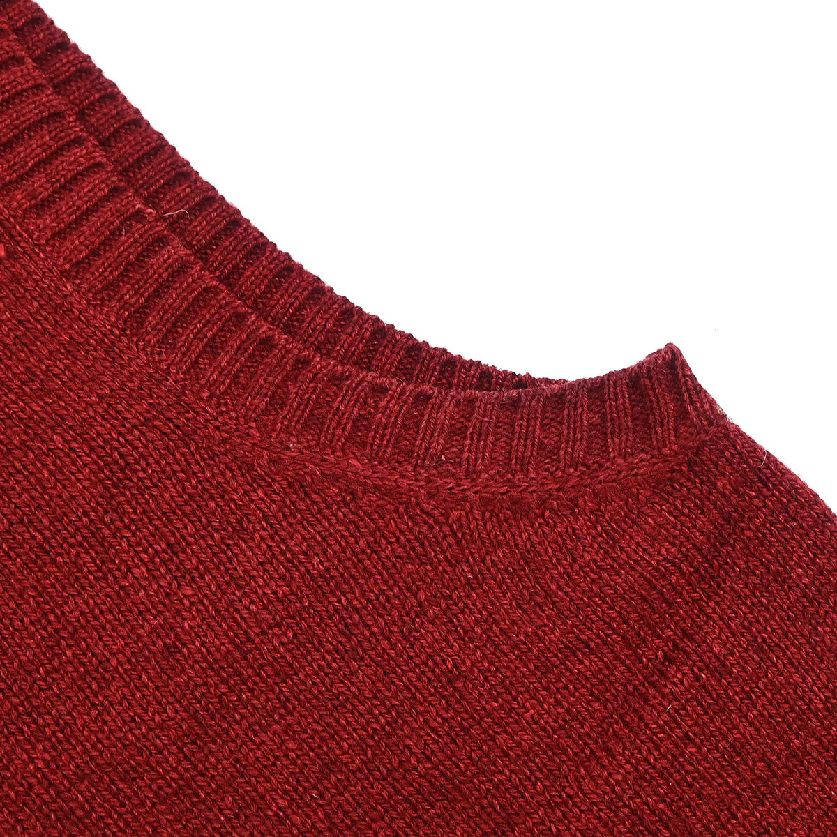 Hermes Ensemble Cardigan Sleeveless Top Bordeaux #ME - Image 5