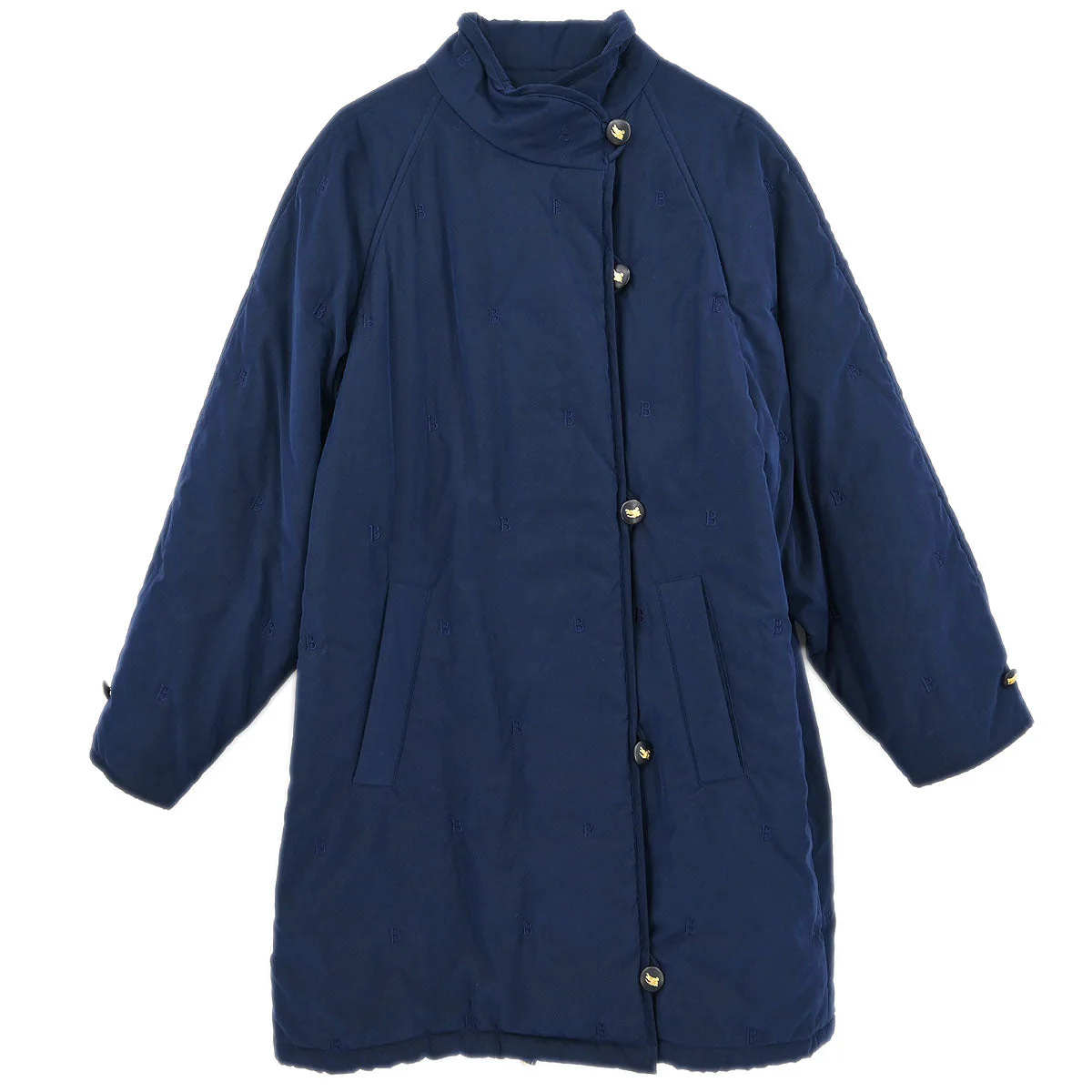 Burberrys Coat Navy #L
