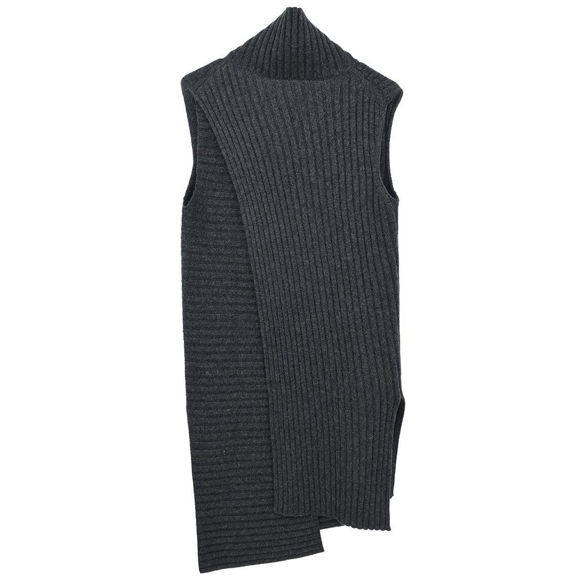 Celine * Sleeveless Dress Gray #XS - Image 2