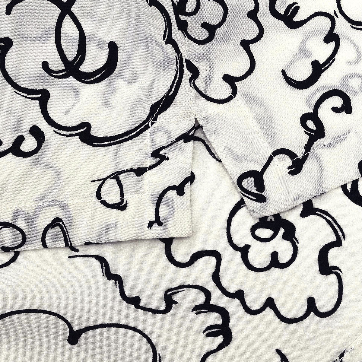 Chanel Short Sleeve Top White - Image 9