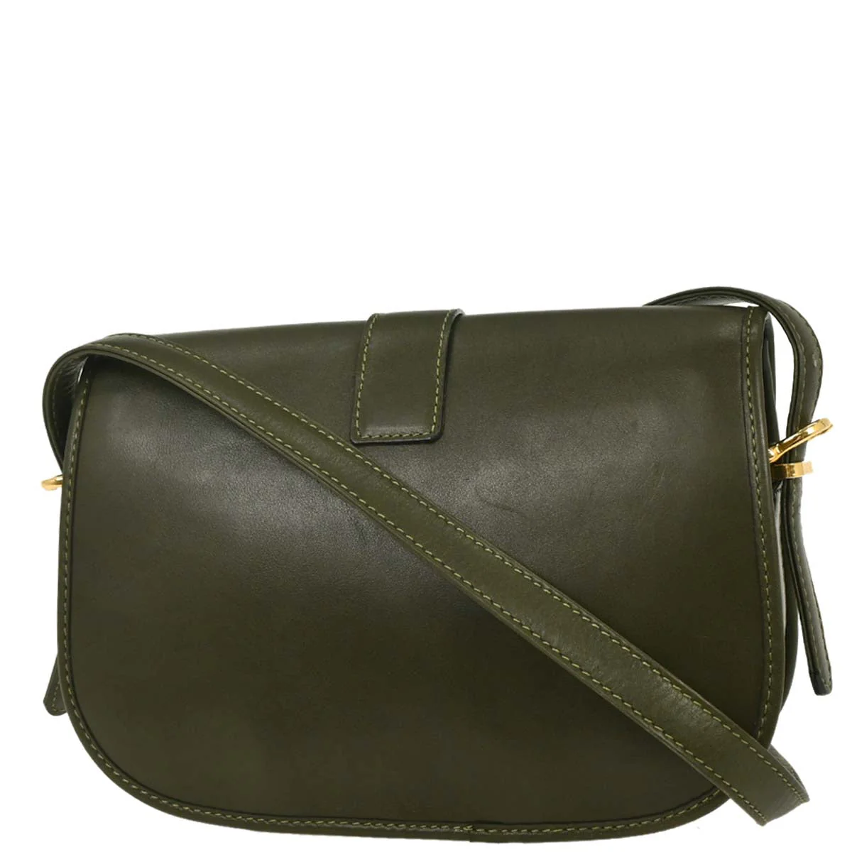 Celine Green Shoulder Bag - Image 2