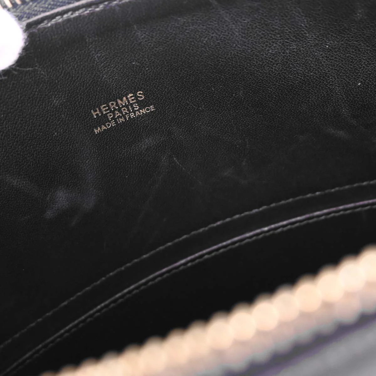 Hermes Black Box Calf Bolide 31 2way Shoulder Handbag - Image 9