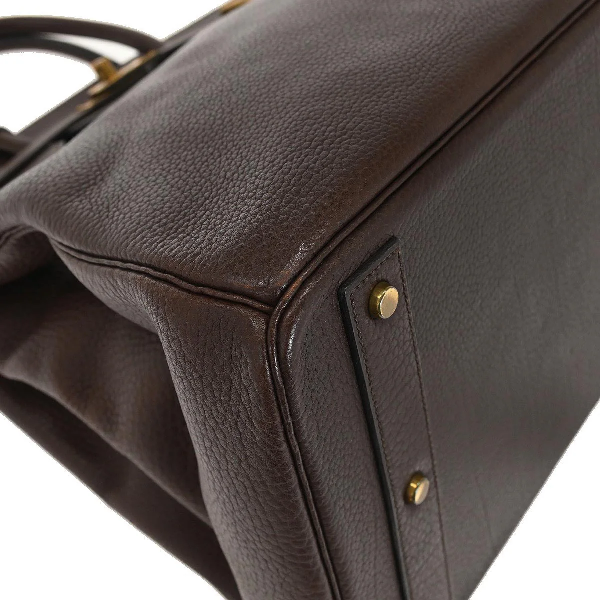 Hermes Havane Ardennes Haut a Courroies 40 Handbag - Image 4