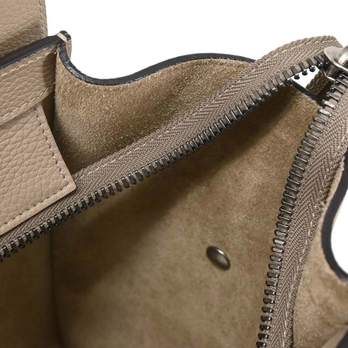 Celine Beige Luggage Micro Tote Handbag - Image 7