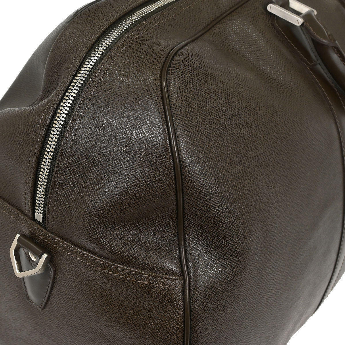 Louis Vuitton Brown Taiga Kendall GM Duffle 2way Shoulder Handbag M30118 - Image 7