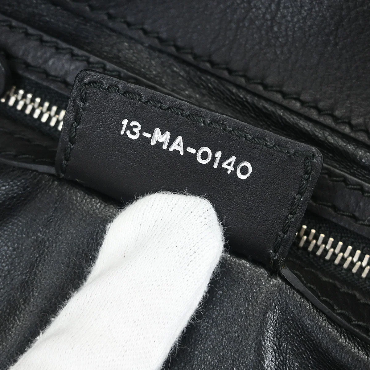 Christian Dior Black Leather Shoulder Bag - Image 10